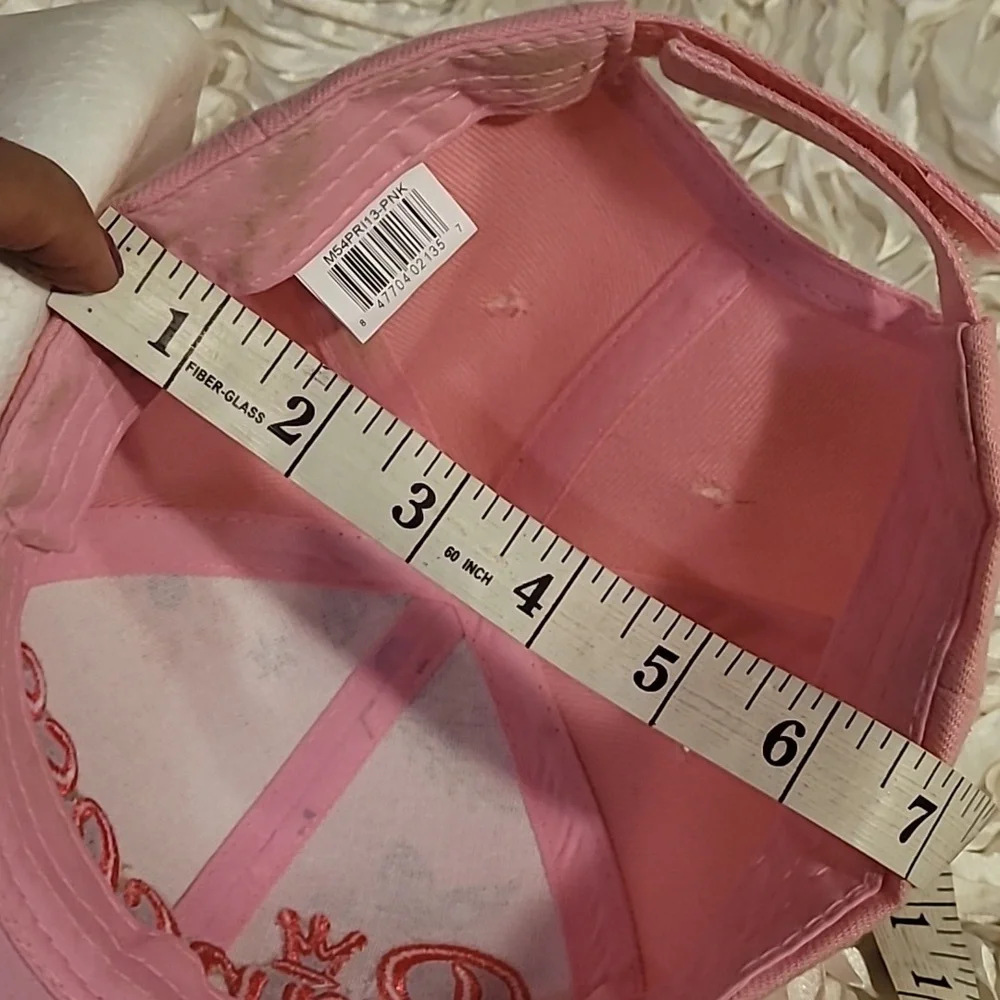 Princess Cap / Hat Pink Girls Baseball Cap